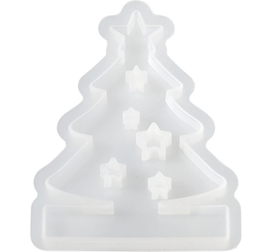 Moule en silicone « Sapin de Noël », à bord emboîtable