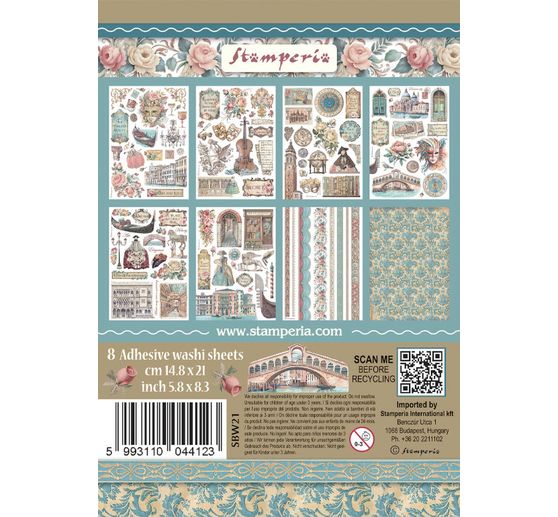 Washi Pad « Venice »