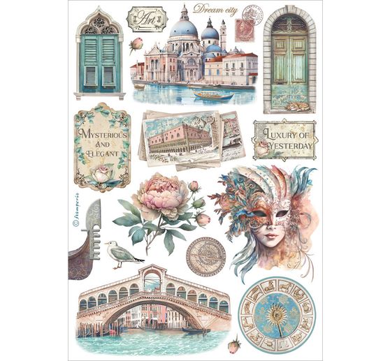 Washi Pad « Venice »