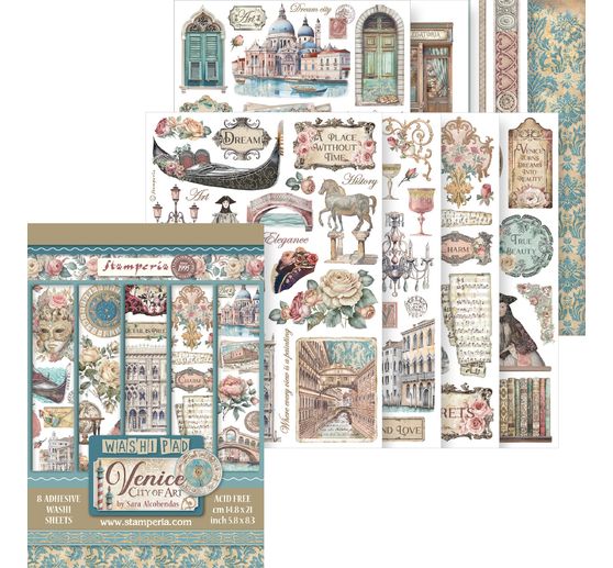 Washi Pad « Venice »