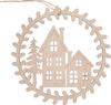 VBS Wooden wreath "Houses"
