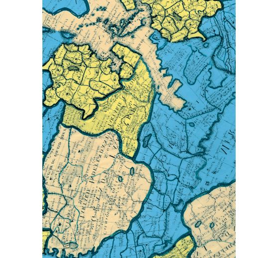 Papier Décopatch « Carte du monde »