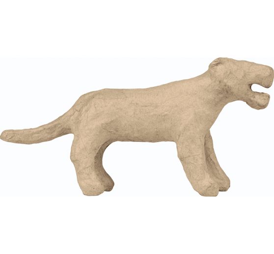 Panthère en papier mâché