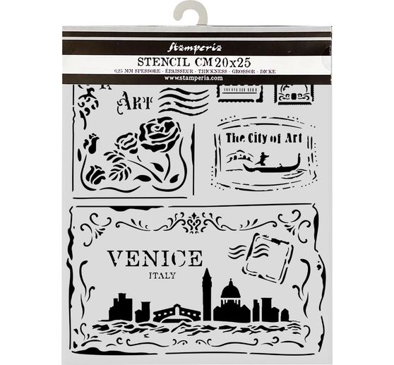 Pochoir « Venice» , Cards