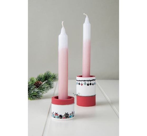 Tampons Clear Stamps « Bordure décorative de Noël »