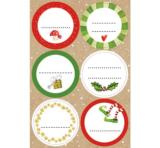 Autocollant « Jolly Christmas »