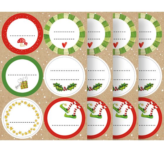 Autocollant « Jolly Christmas »
