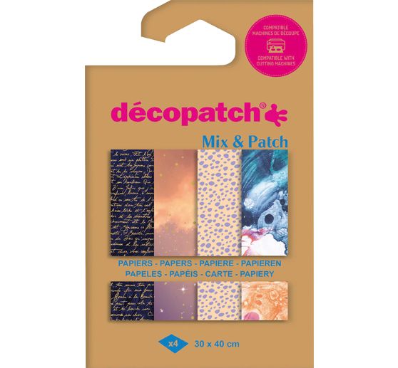Décopatch Pocket Hot-Foil Collection Mix and Patch « Magical »