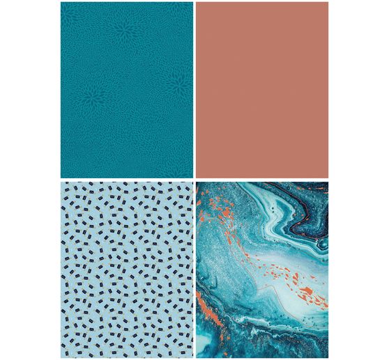 Décopatch Pocket Hot-Foil Collection Mix and Patch « Du courrier pour toi »
