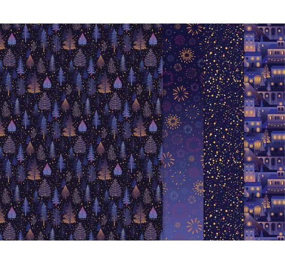 Décopatch Pocket Hot-Foil Collection Mix and Patch « Réveillon de Noël »