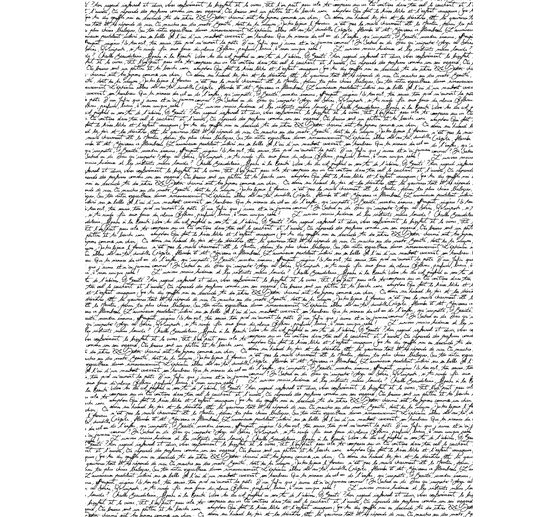 Papier Décopatch « Écriture »