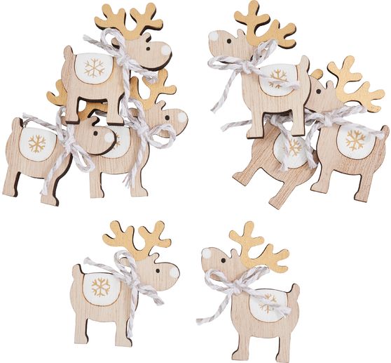 Pièces à disperser VBS « Knut le renne » dans un coffret en bois