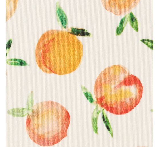 Tissu coton au mètre « Oranges », enduction acrylique