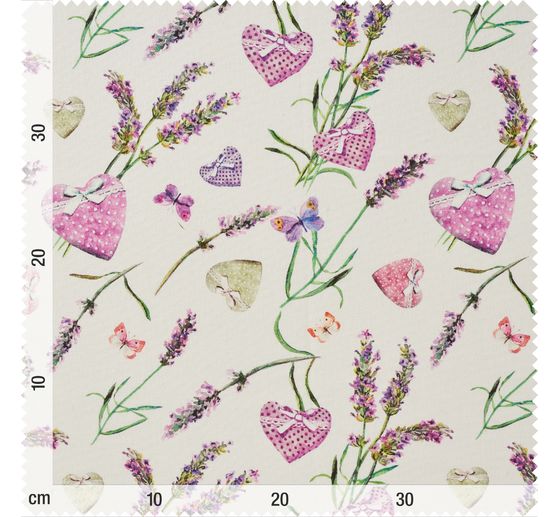 Tissu coton au mètre « Lavanda »