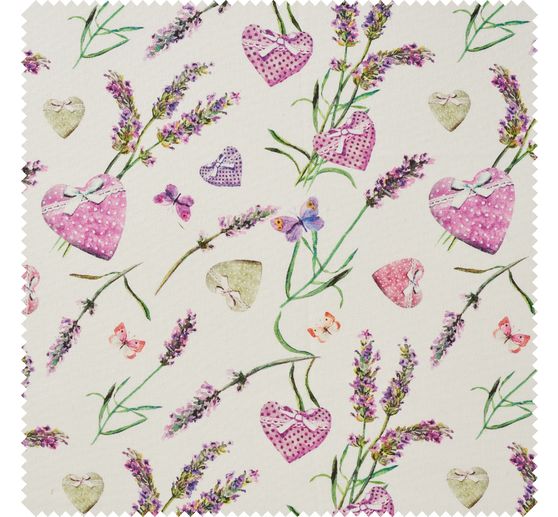 Tissu coton au mètre « Lavanda »