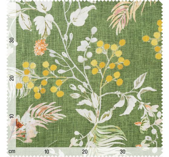Tissu au mètre polyester « Lana Green »