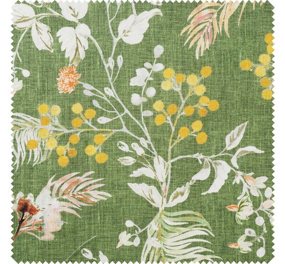 Tissu au mètre polyester « Lana Green »