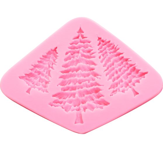 Moule en silicone VBS « Trio de sapins de Noël »