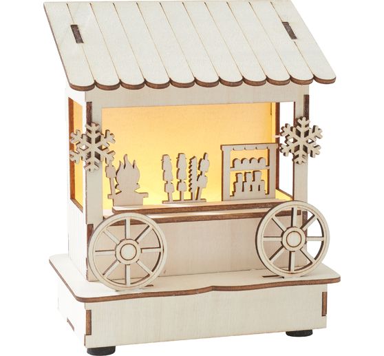 Lanterne Miniature LED VBS « Sude » – Environ 3,8 Cm, Lumière Blanche Chaude – Pour Décor De Jardin Féerique, Mondes De Nains