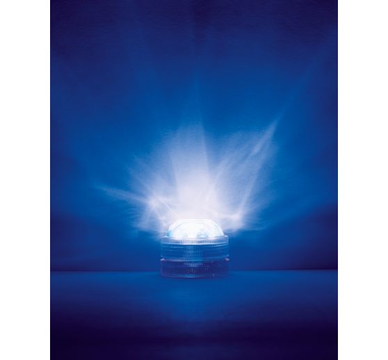 Lumière bleue LED, piles incluses
