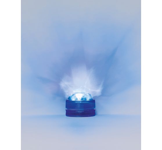 Lumière bleue LED, piles incluses