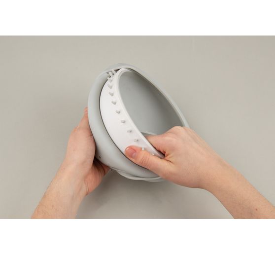 Moule en silicone « Bol avec bord perforé »