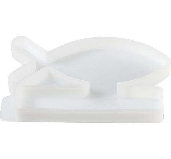 Moule en silicone « Poisson » avec bord à emboîter