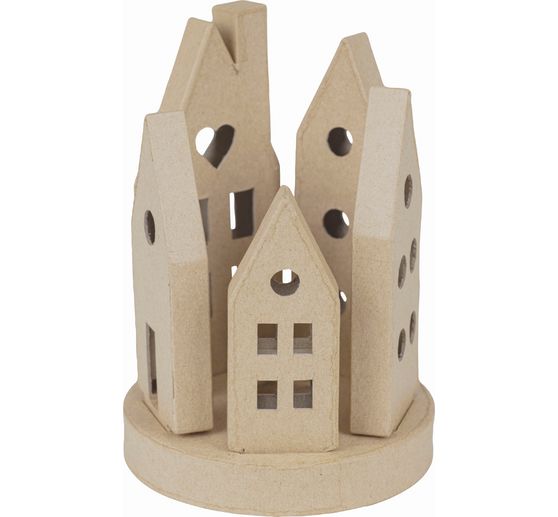 Bougeoir « Maisons »