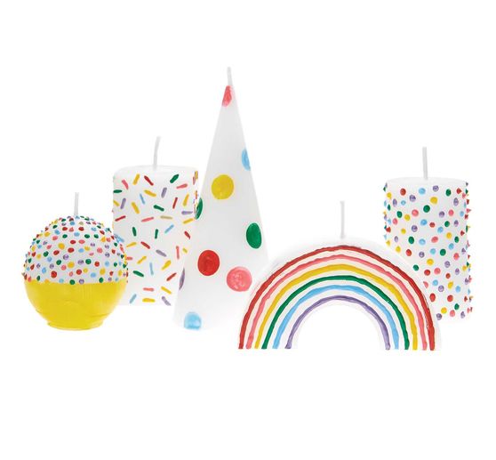 Candle Liner Set « Rainbow »