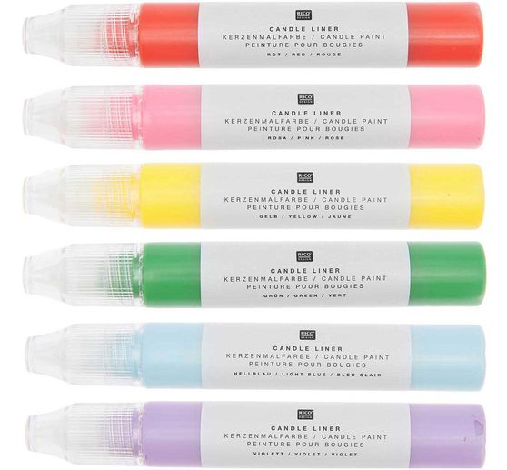 Candle Liner Set « Rainbow »