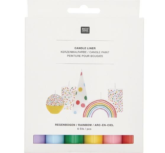 Candle Liner Set « Rainbow »