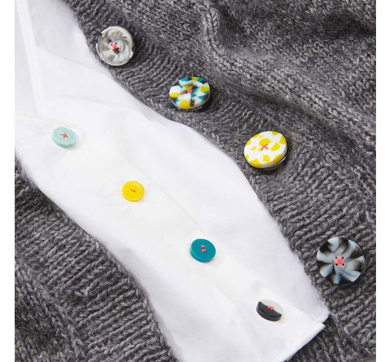 Silicone mould for jewellery "Buttons"