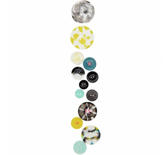 Silicone mould for jewellery "Buttons"