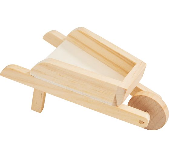 Brouette en bois miniature VBS