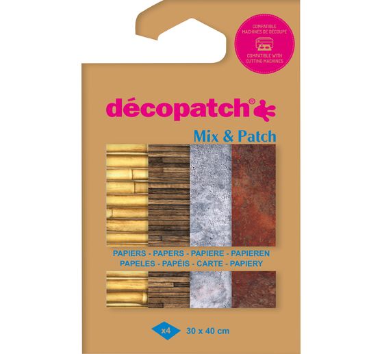 Décopatch Pocket Mix and Patch « Natural Materials »