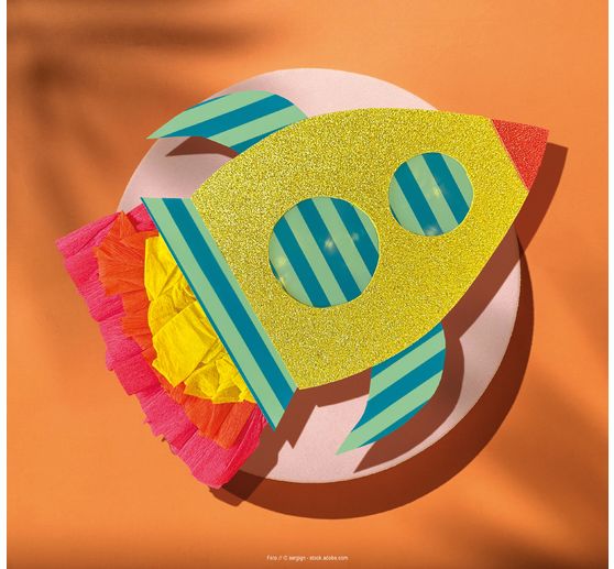 Papier transparent « Happy Stripes »