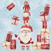 Serviette « Santas Helpers »