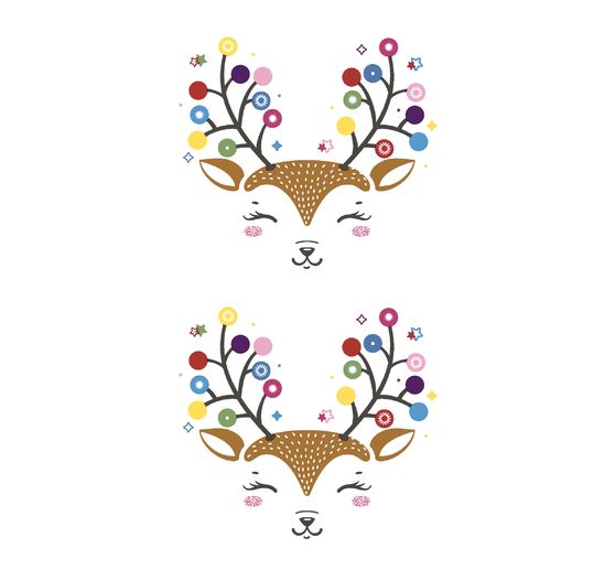 Mouchoirs en papier « Colourful Deer »