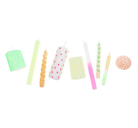 Candle Liner Set « Neon »