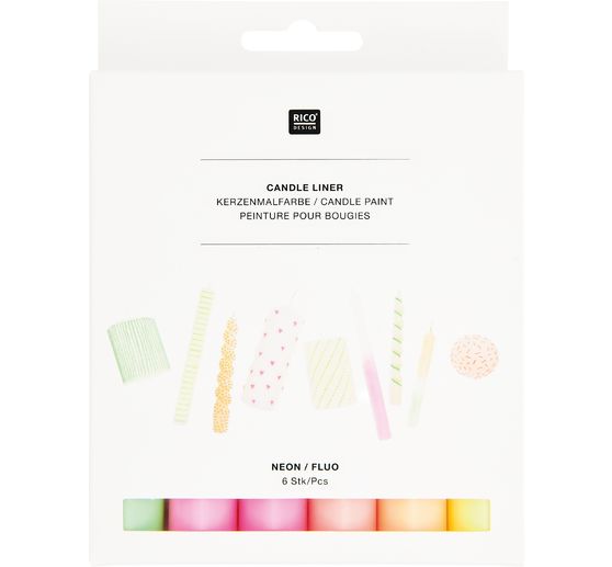 Candle Liner Set « Neon »