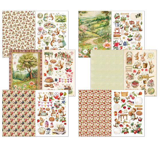 Junk Journal & Ephemera Book « Woodland Party »