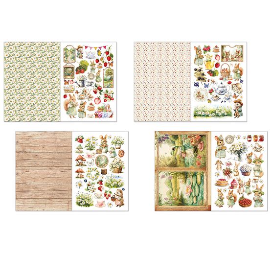 Junk Journal & Ephemera Book « Woodland Party »