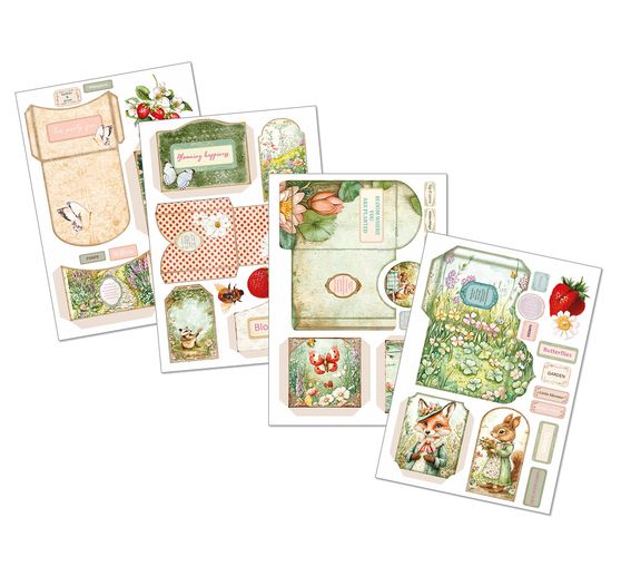 Junk Journal & Ephemera Book « Woodland Party »