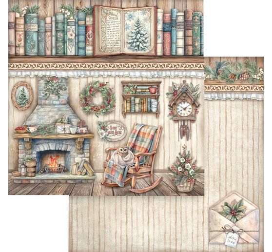 Bloc de papier scrapbooking « The Owl's House »