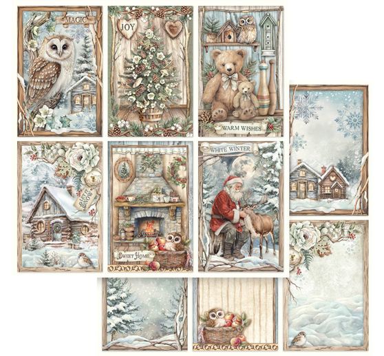 Bloc de papier scrapbooking « The Owl's House »