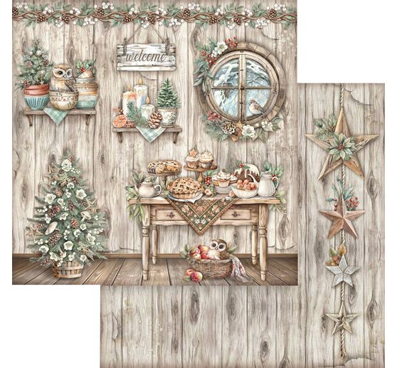Bloc de papier scrapbooking « The Owl's House »