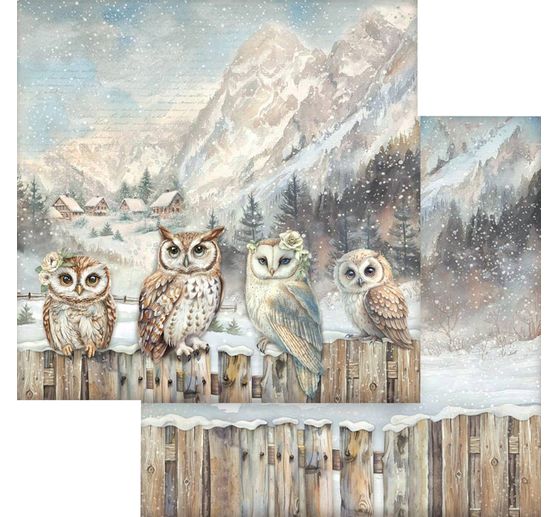Bloc de papier scrapbooking « The Owl's House »
