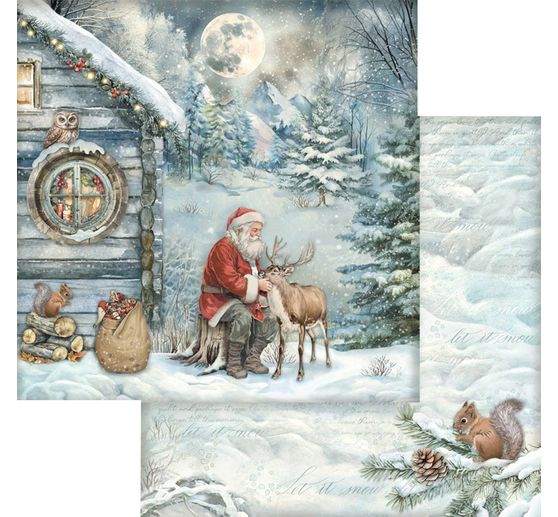 Bloc de papier scrapbooking « The Owl's House »