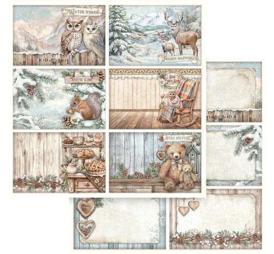 Bloc de papier scrapbooking « The Owl's House »