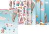 Motif straw silk assortment "Candy Christmas", set of 6